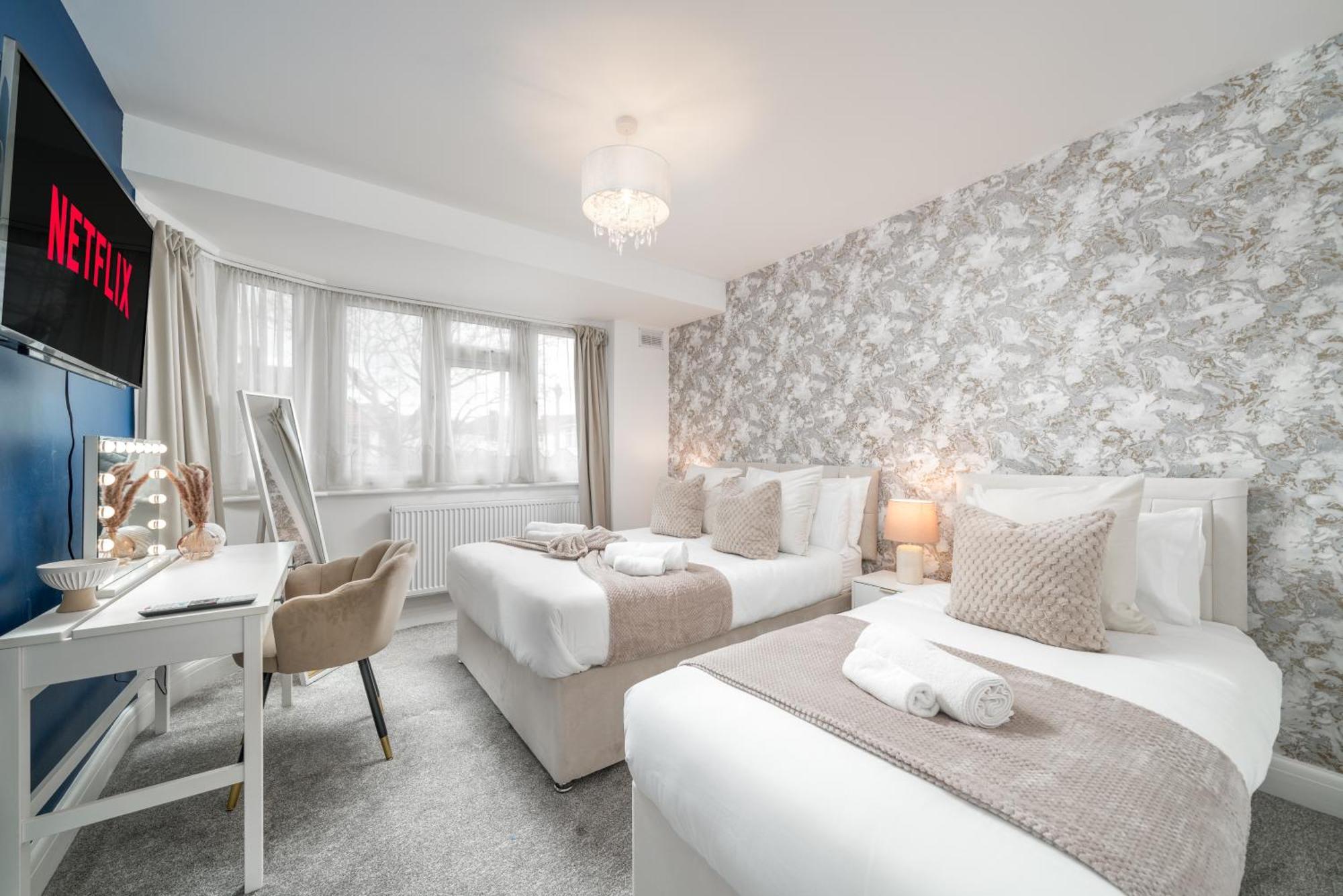 哈罗区Lux 3Bed Near Wembley With Parking By Oceana Group - Sleeps 8公寓 外观 照片